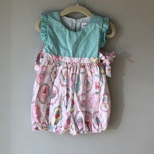 Baby girl romper